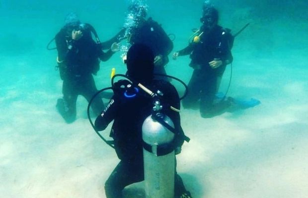 Scuba diving in the Mun Island, Nha Trang